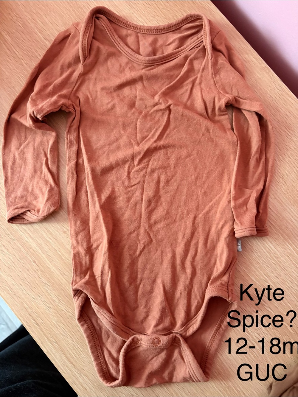 Kyte BABY Spice Long-Sleeve One-Piece